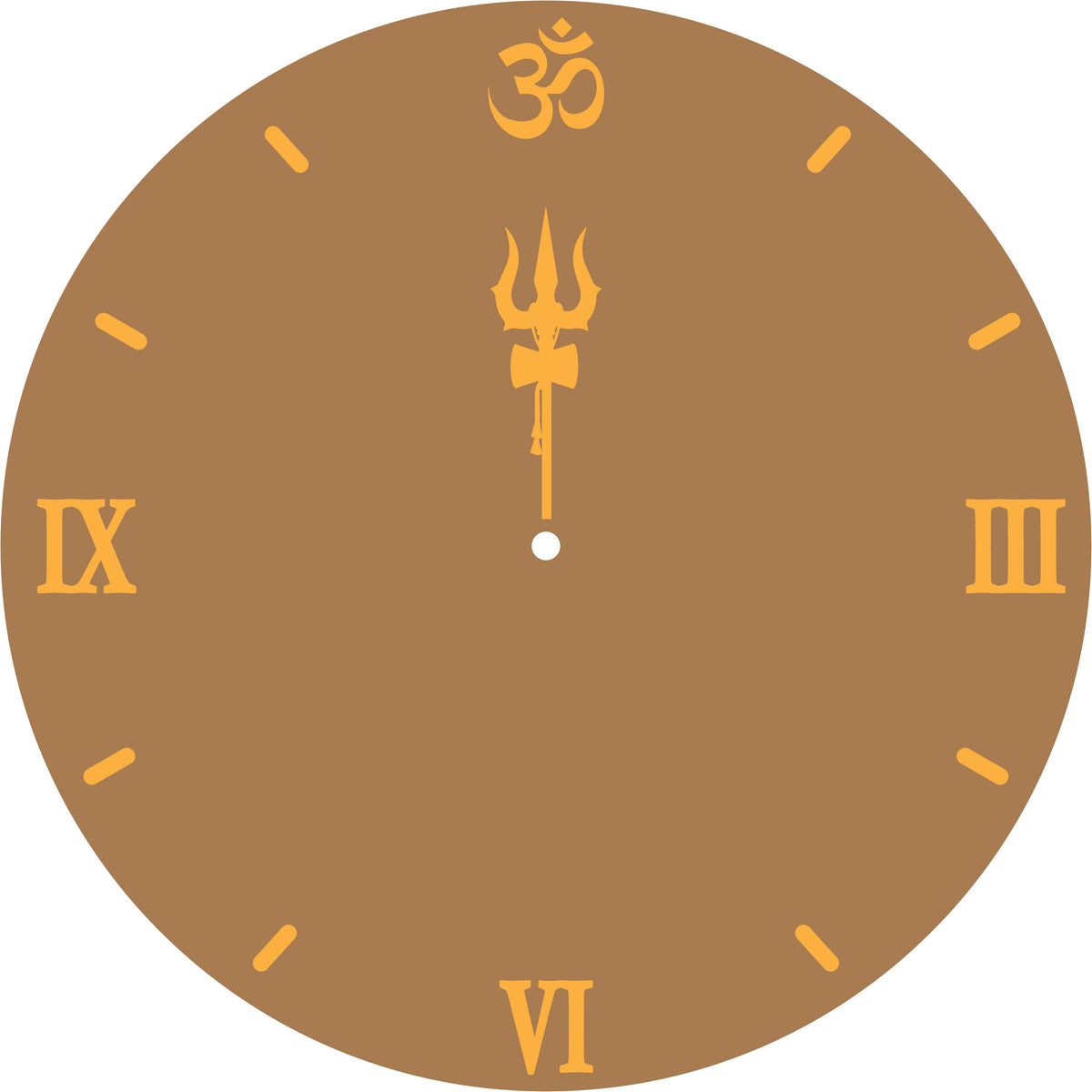Sanatan Clock Set - 10 Inches