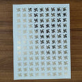 All God Symbols A4 Golden Embossed Insert Sheet - Design 09