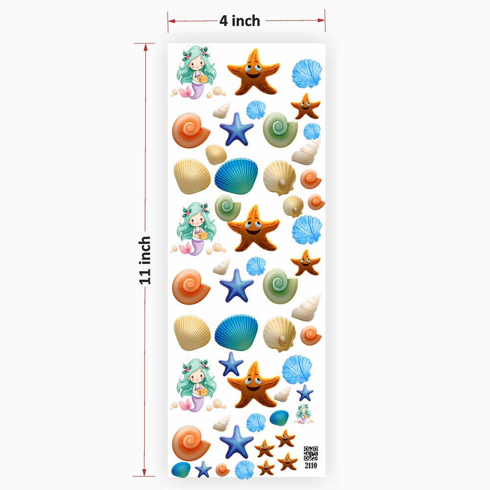 Cartoon UV DTF Sticker for Resin Art - 2110