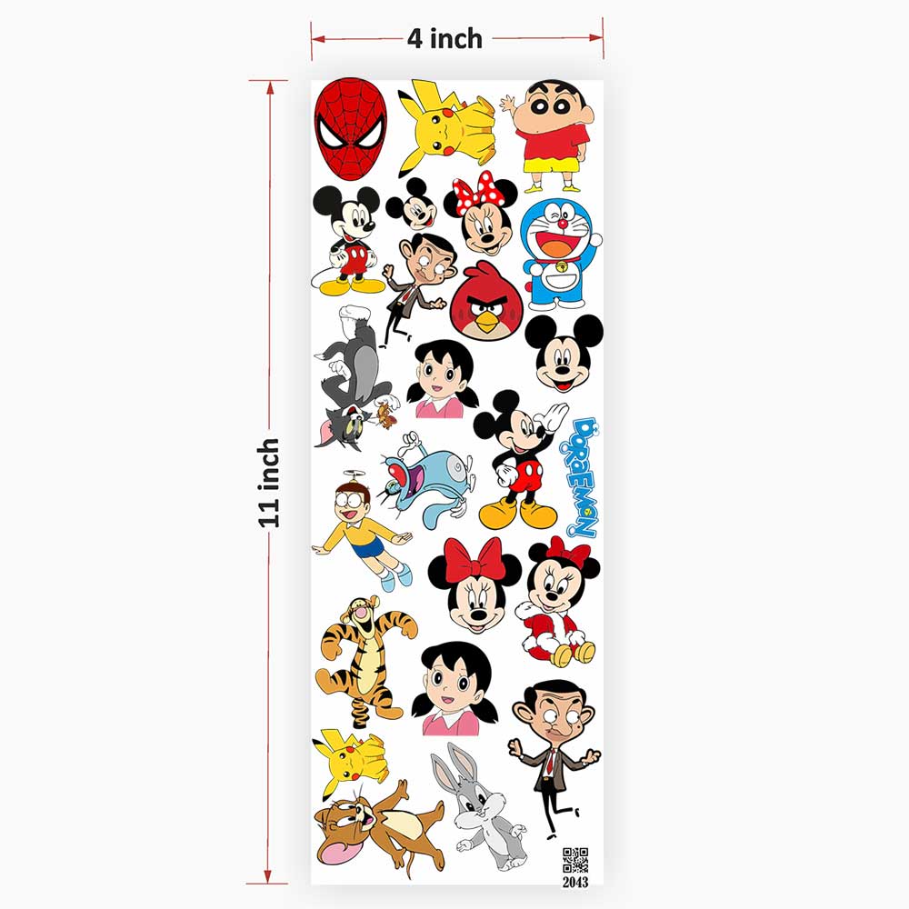 Cartoon Mix UV DTF Sticker for Resin Art - 2043