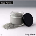 Mica Powder Pigment - Grey Black