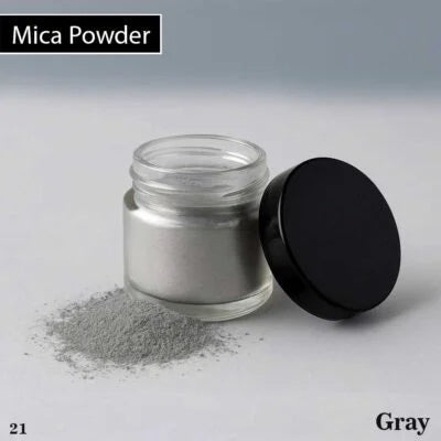 Mica Powder Pigment - Grey