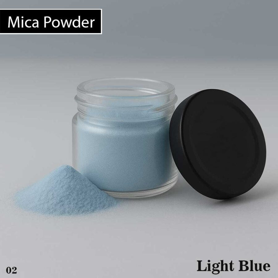 Mica Powder Pigment - Light Blue