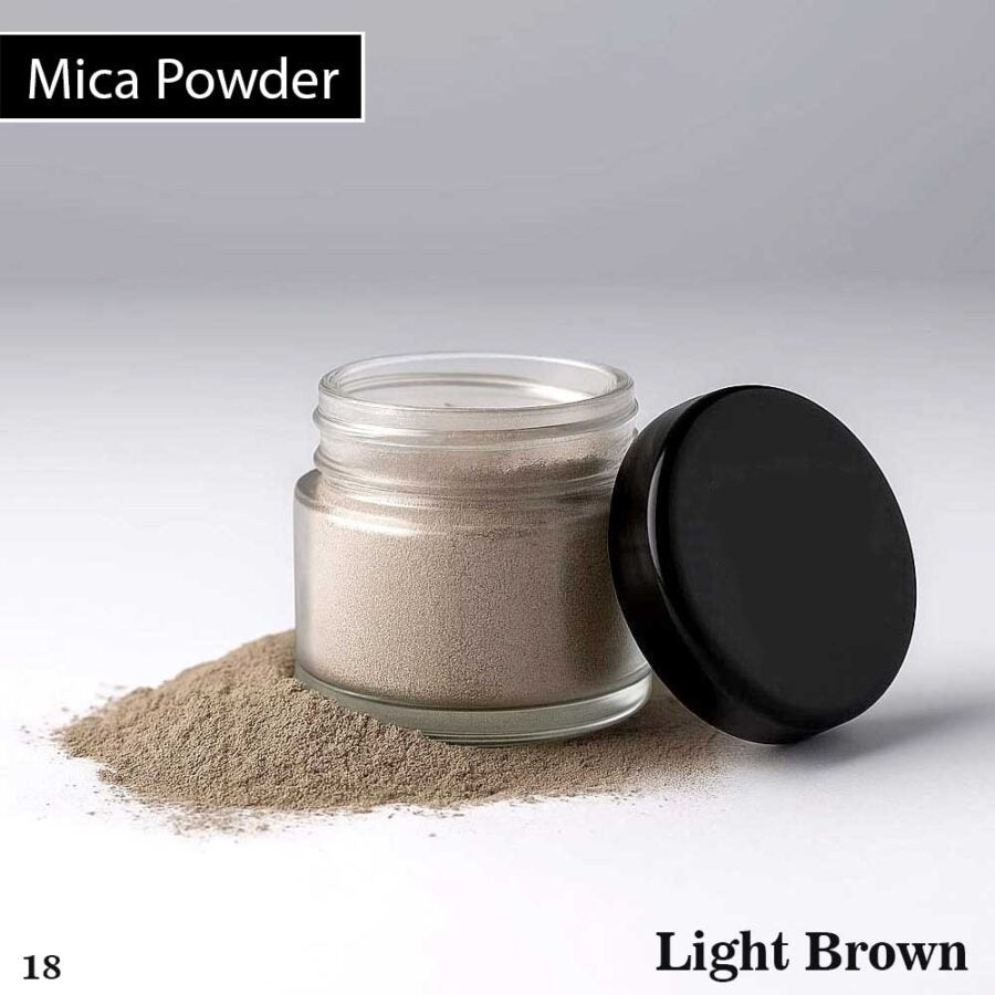 Mica Powder Pigment - Light Brown
