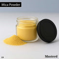 Mica Powder Pigment - Mustard
