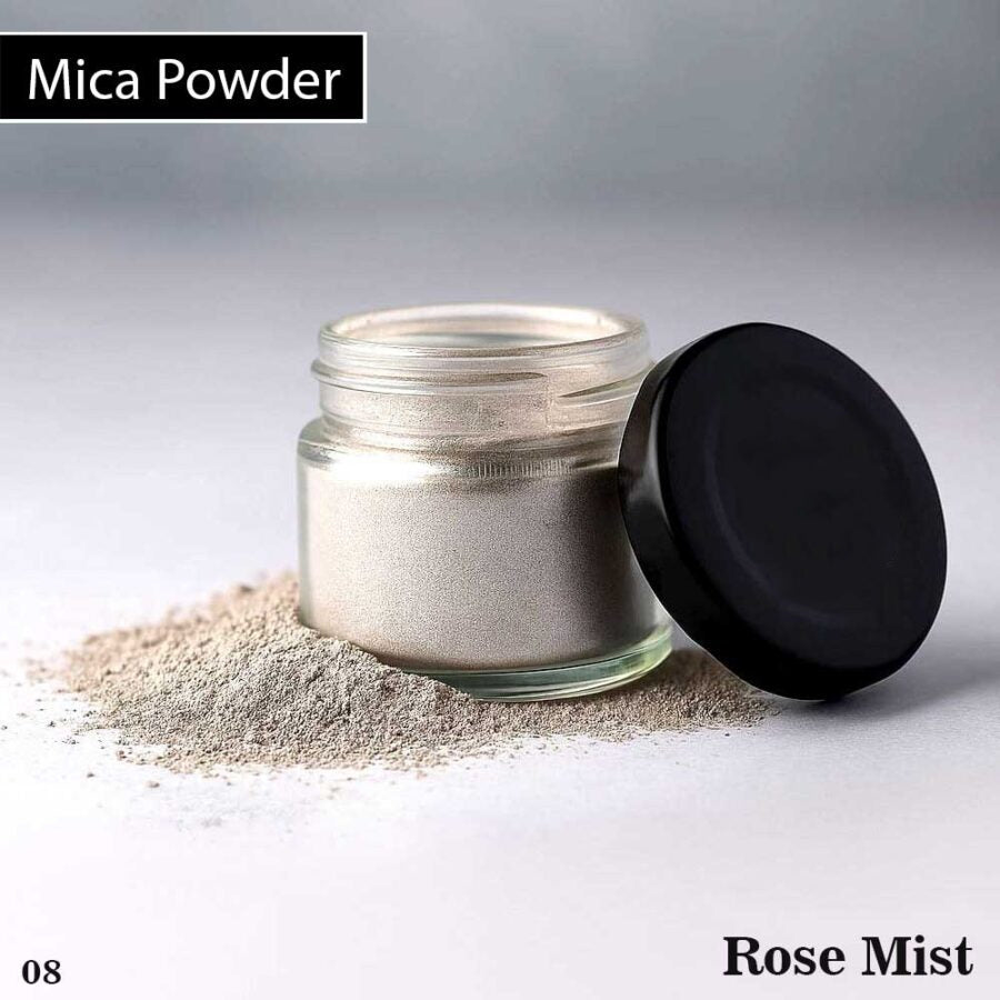 Mica Powder Pigment - Rose Mist