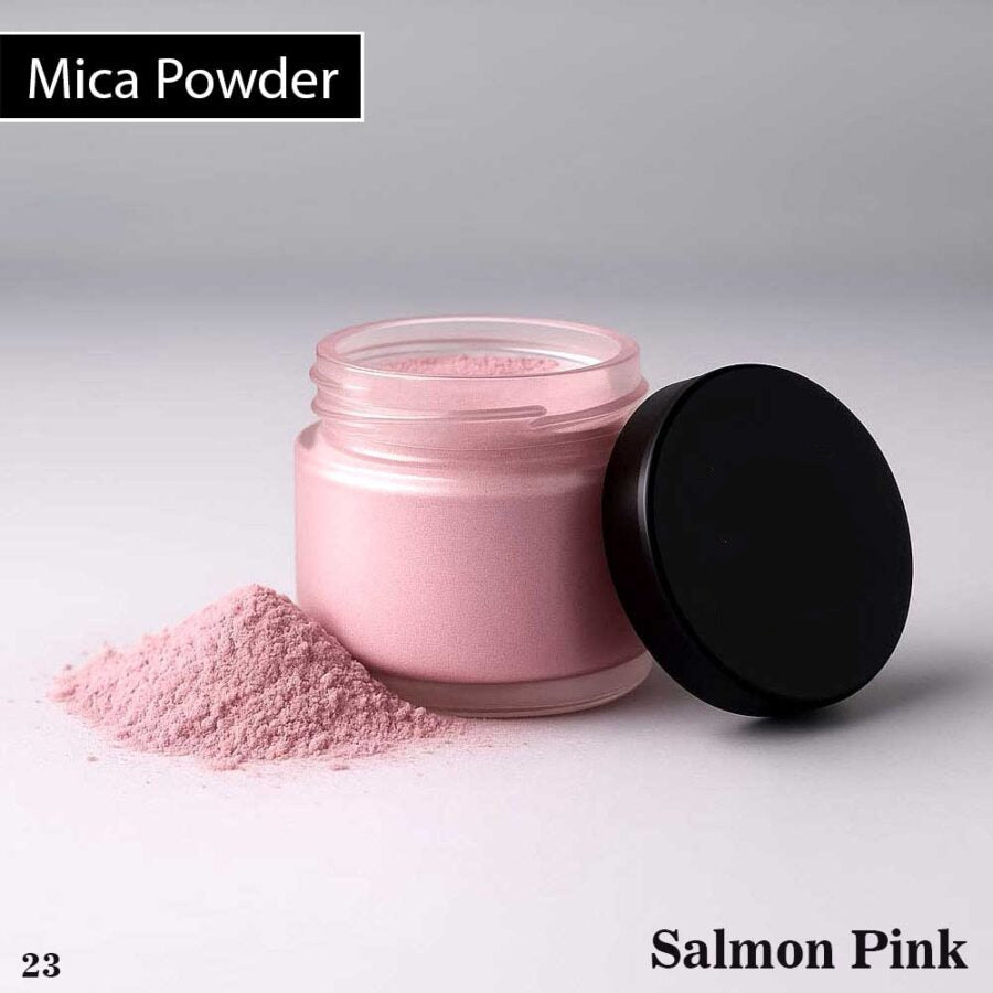 Mica Powder Pigment - Salmon Pink