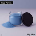 Mica Powder Pigment - Sky Blue