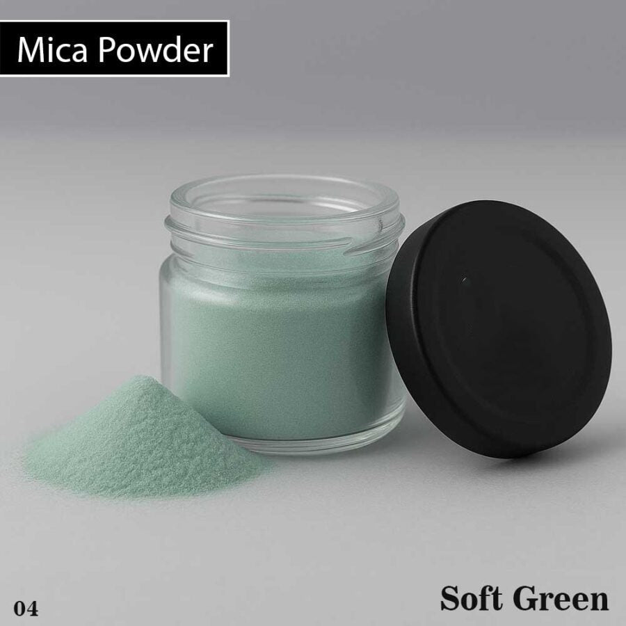Mica Powder Pigment - Soft Green