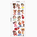 Children's UV DTF Sticker for Resin Art - 2036
