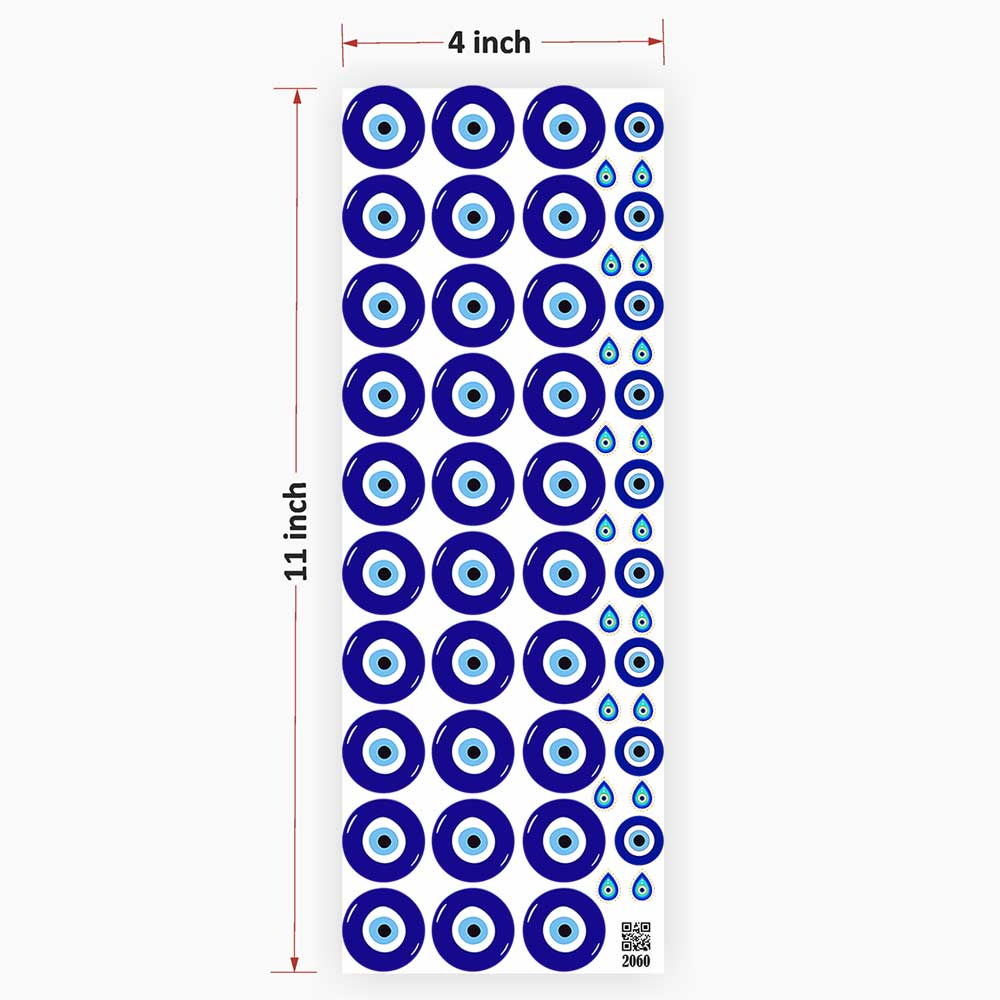 Evil Eye UV DTF Sticker for Resin Art - 2060