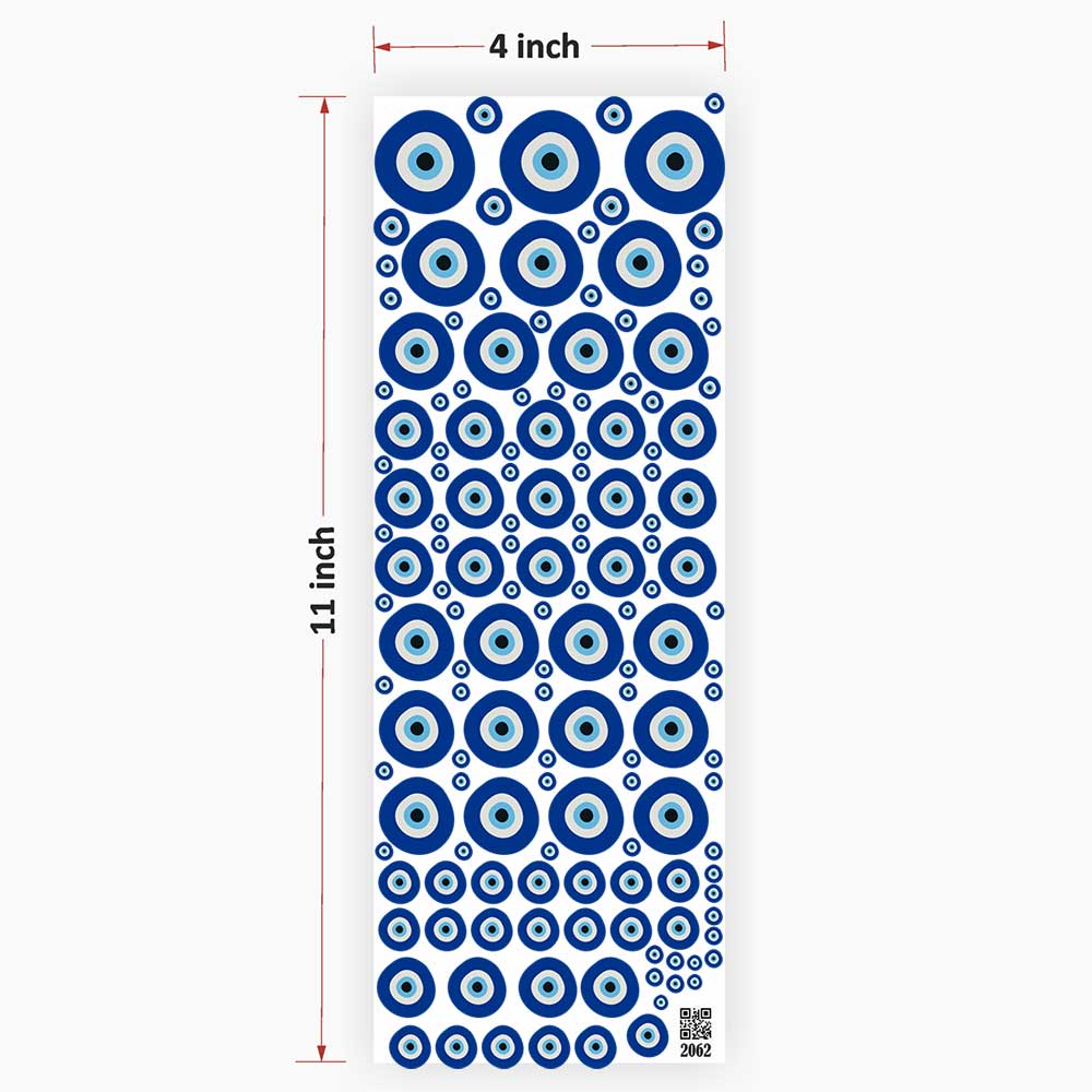 Evil Eye UV DTF Sticker for Resin Art - 2062