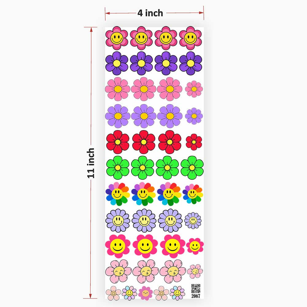 Flower UV DTF Sticker for Resin Art - 2067