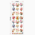 Flower UV DTF Sticker for Resin Art - 2093