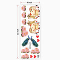 Cow & Lotus UV DTF Sticker for Resin Art - 2077