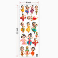 Dancing Dolls UV DTF Sticker for Resin Art - 2041