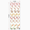 Round Designs UV DTF Sticker for Resin Art - 2088