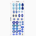 Evil Eye UV DTF Sticker for Resin Art - 2027