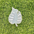 5 Inch Leaf Coaster Silicone Mould - 6mm Depth
