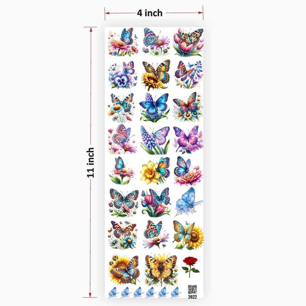 Butterfly UV DTF Sticker for Resin Art - 2022