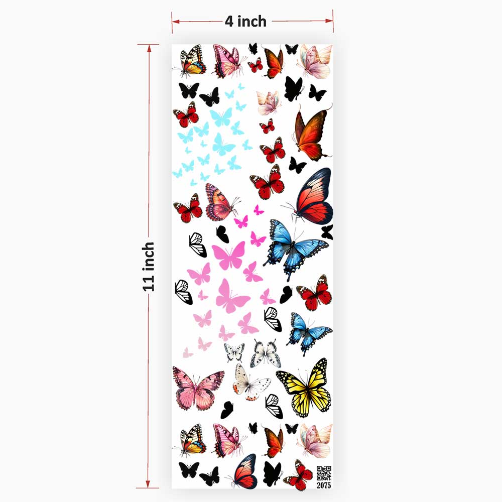 Butterfly UV DTF Sticker for Resin Art - 2075