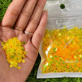 Amber Sparkle Sequin Mix