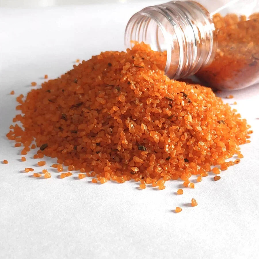 Amber Orange Coloured Sand Powder - 100g