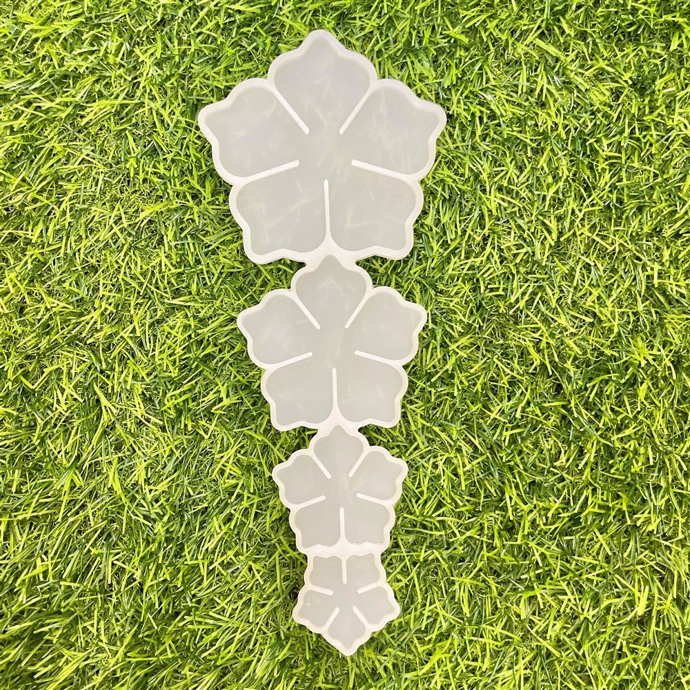 4-in-1 Flower Silicone Mould for Resin Art