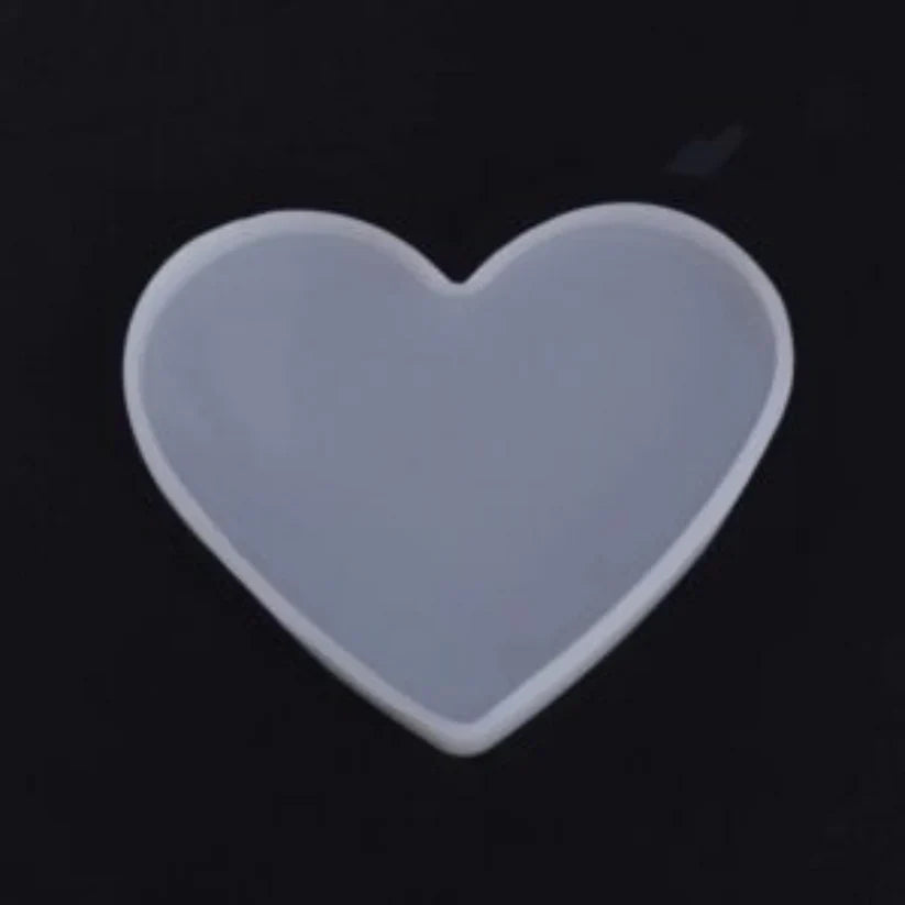 6 Inch Heart Silicone Mould - 8mm Depth