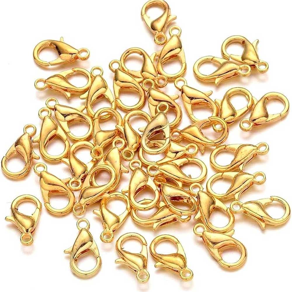 Jewellery Lobster Clasp Hook - Golden