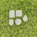 5-Cavity Keychain & Pendant Silicone Mould - 5mm Depth