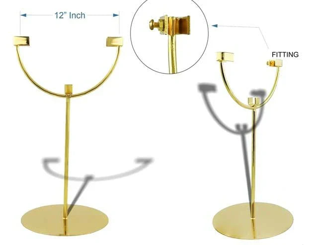 Moon Metal Display Stand - 12 Inch