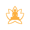 Mahavir Swami on Lotus Acrylic Cutout for Resin Art