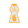 Jain Symbol Acrylic Cutout for Resin Art