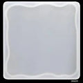 4 Inch Square Agate Zigzag Silicone Mould - 5mm Depth