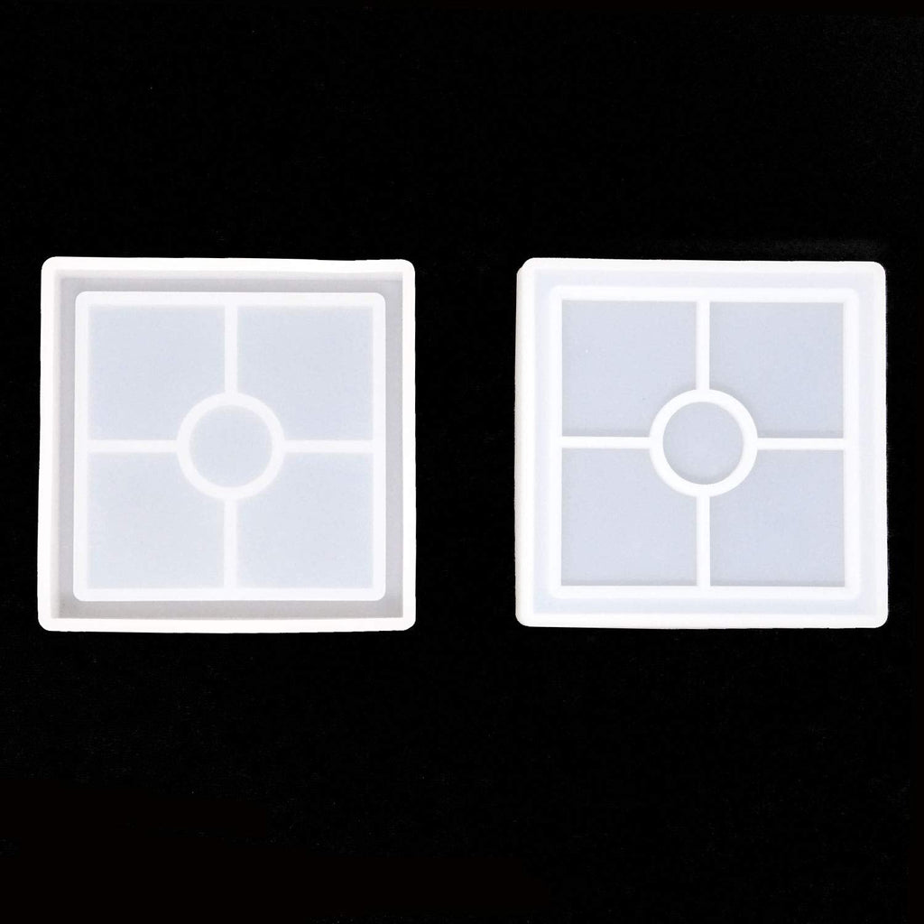 4 Inch Square Border Silicone Mould - 10mm Depth