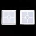 4 Inch Square Border Silicone Mould - 10mm Depth
