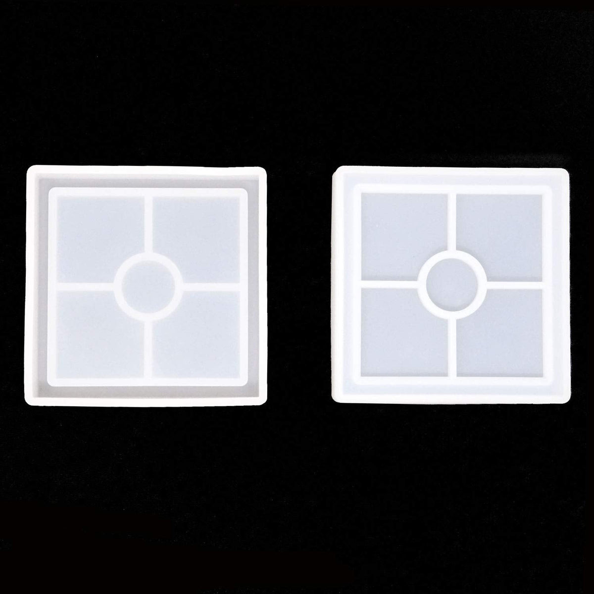 4 Inch Square Border Silicone Mould - 10mm Depth