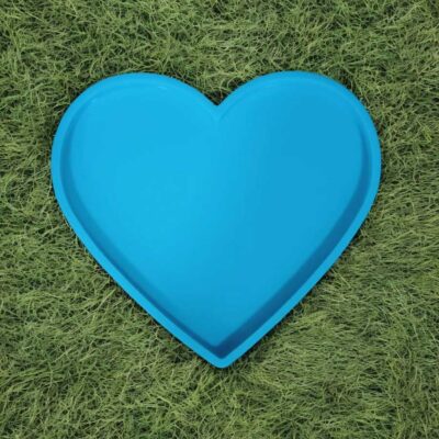 5 Inch Heart Silicone Mould - 20mm Depth