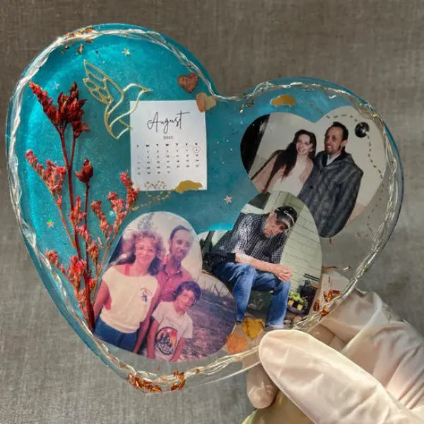 5 Inch Heart Silicone Mould - 20mm Depth