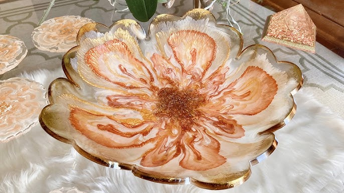 Flower Plate Silicone Mould for Resin Art