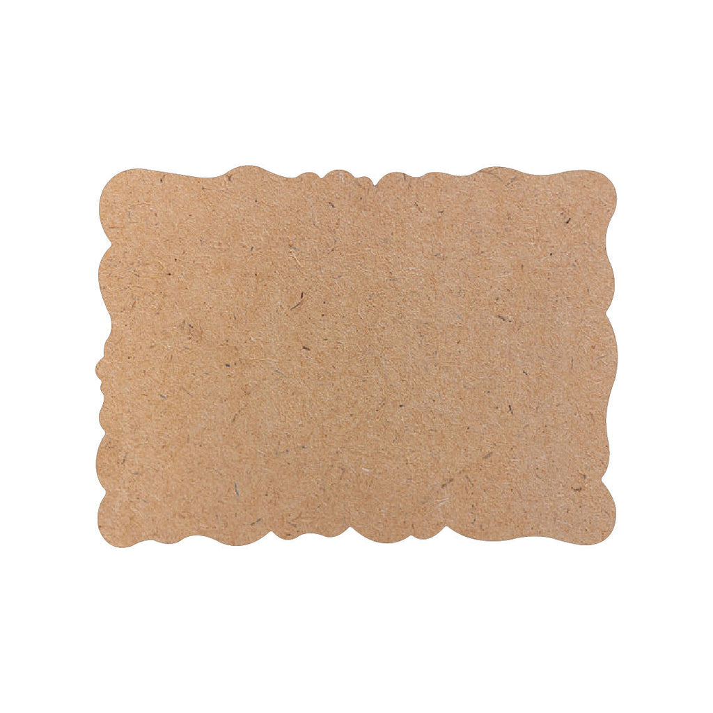 Agate MDF Nameplate Base for Resin Art