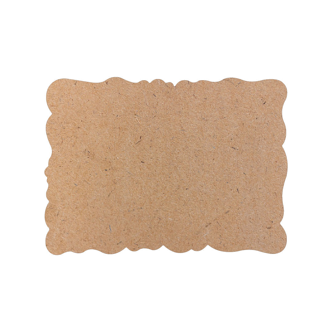 Agate MDF Nameplate Base for Resin Art