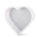 8 Inch Heart Wedding Flower Preservation Silicone Mould - 50mm Depth