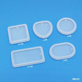 5-Piece Keychain & Pendant Silicone Mould Set