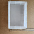 Rectangle Wedding Flower Preservation Silicone Mould - 25 x 17cm - 50mm Depth