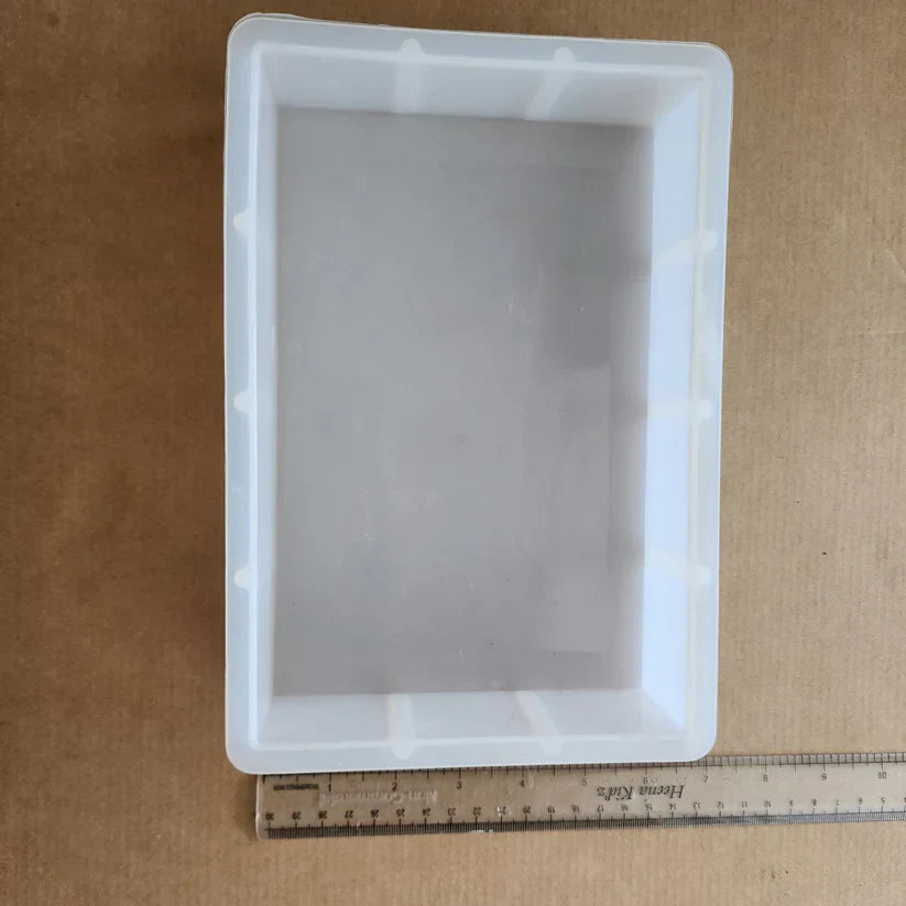 Rectangle Wedding Flower Preservation Silicone Mould - 25 x 17cm - 50mm Depth