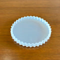 4 Inch Round Crinkle Coaster Silicone Mould - 7mm Depth