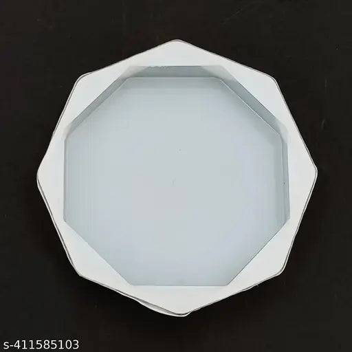 3 Inch Round Diamond Coaster Silicone Mould